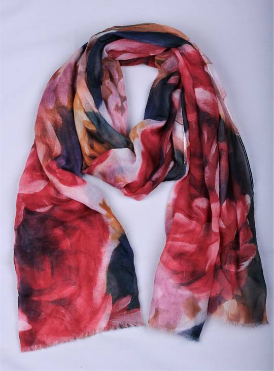 Alice & Lily printed scarf blue Style : SC/4799BLU